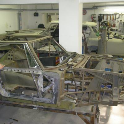 Restaurálás - Maserati Mistral I. 12