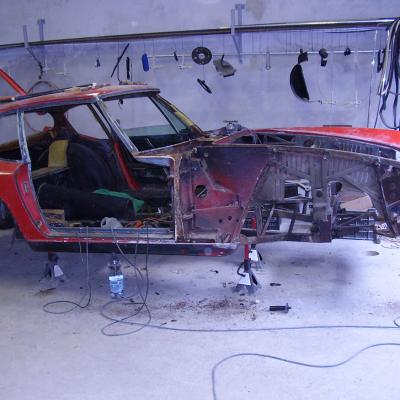 Restaurálás - Maserati Mistral II. 6