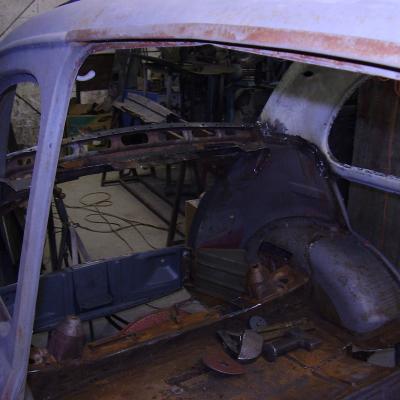 Restaurálás - Steyr-Puch 650 TR 2 5