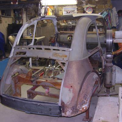 Restaurálás - Steyr-Puch 650 TR 2 8