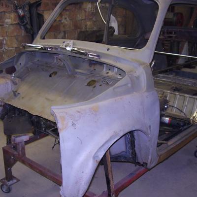 Restaurálás - Steyr-Puch 650 TR 2 12