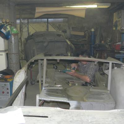 Restaurálás - Triumph TR4 6