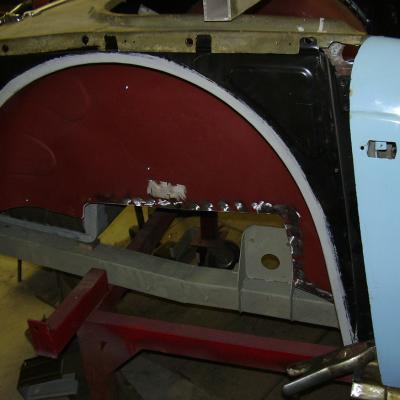 Restaurálás - Triumph TR4 30