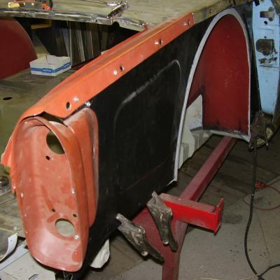 Restaurálás - Triumph TR4 34