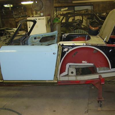 Restaurálás - Triumph TR4 35