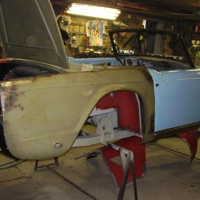 Restaurálás - Triumph TR4 43