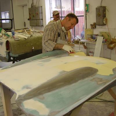 Restaurálás - Triumph TR4 55