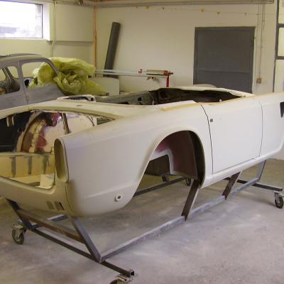 Restaurálás - Triumph TR4 57