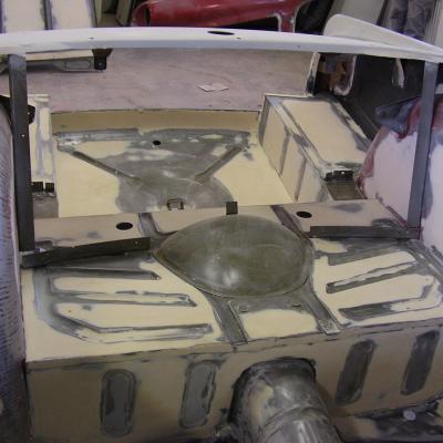 Restaurálás - Triumph TR4 61