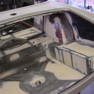 Restaurálás - Triumph TR4 63