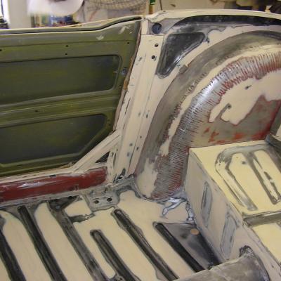 Restaurálás - Triumph TR4 69