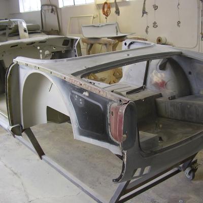 Restaurálás - Triumph TR4 73