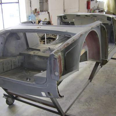 Restaurálás - Triumph TR4 74