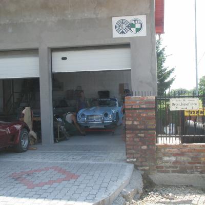 Restaurálás - Triumph TR4 84