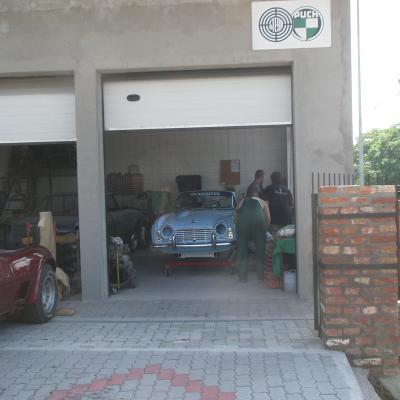 Restaurálás - Triumph TR4 85