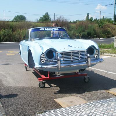 Restaurálás - Triumph TR4 86