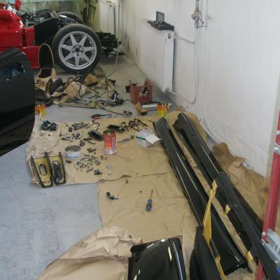 Restaurálás - Maserati 3200 GT 137