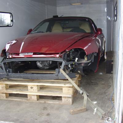 Restaurálás - Maserati 4200 Spyder 1