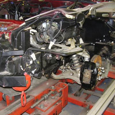 Restaurálás - Maserati 4200 Spyder 4