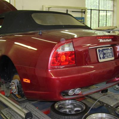 Restaurálás - Maserati 4200 Spyder 5