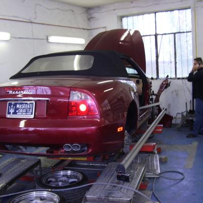 Restaurálás - Maserati 4200 Spyder 6