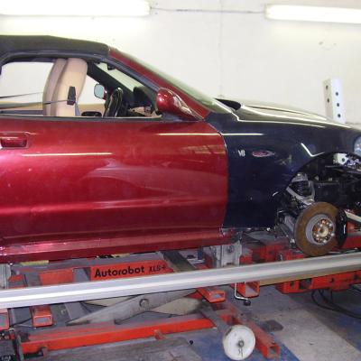 Restaurálás - Maserati 4200 Spyder 20