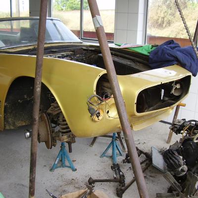 Restaurálás - Maserati 3500 GT Vignale Spyder 9