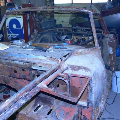 Restaurálás - Maserati 3500 GTI 2